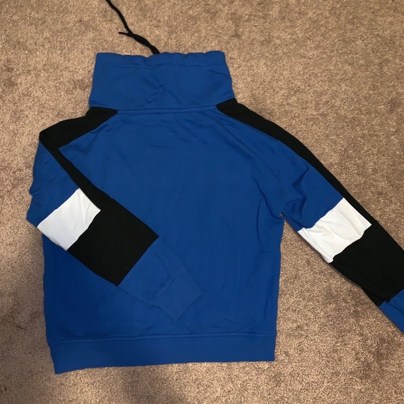 [TRADE] Blue PINK Pullover Mock Neck - Picture 2 of 5